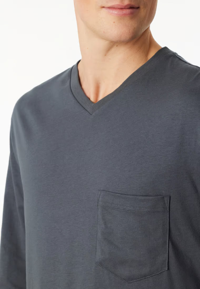 Schiesser 181154 Schlafanzug lang