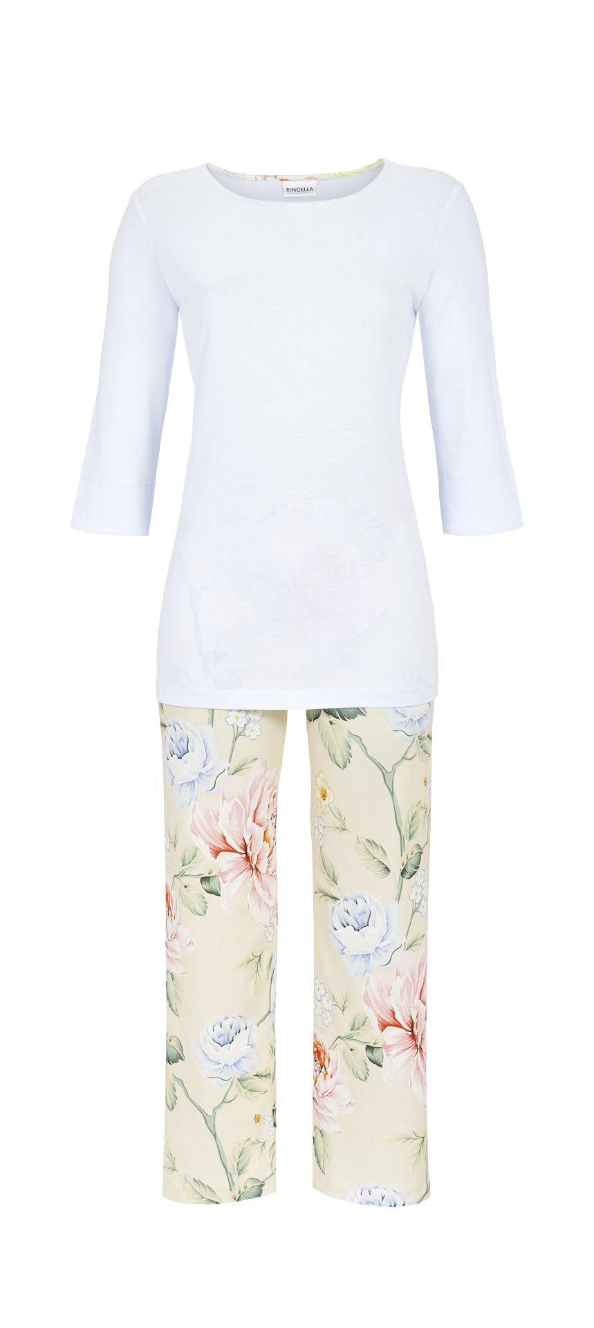 Ringella 5211244 Pyjama mit 7/8 Hose