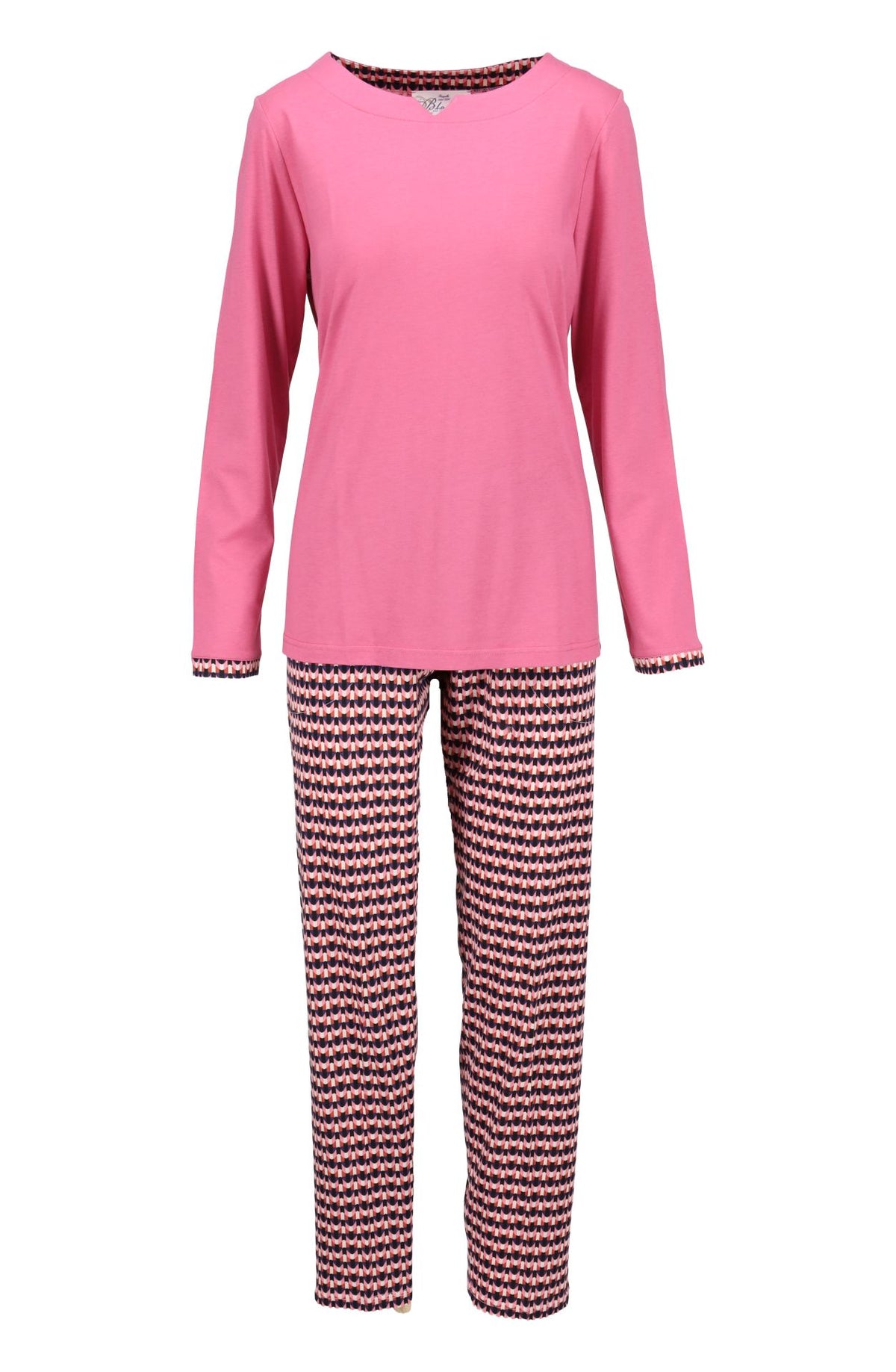 Ringella 6551202 Pyjama mit Hose im Minimaldessin