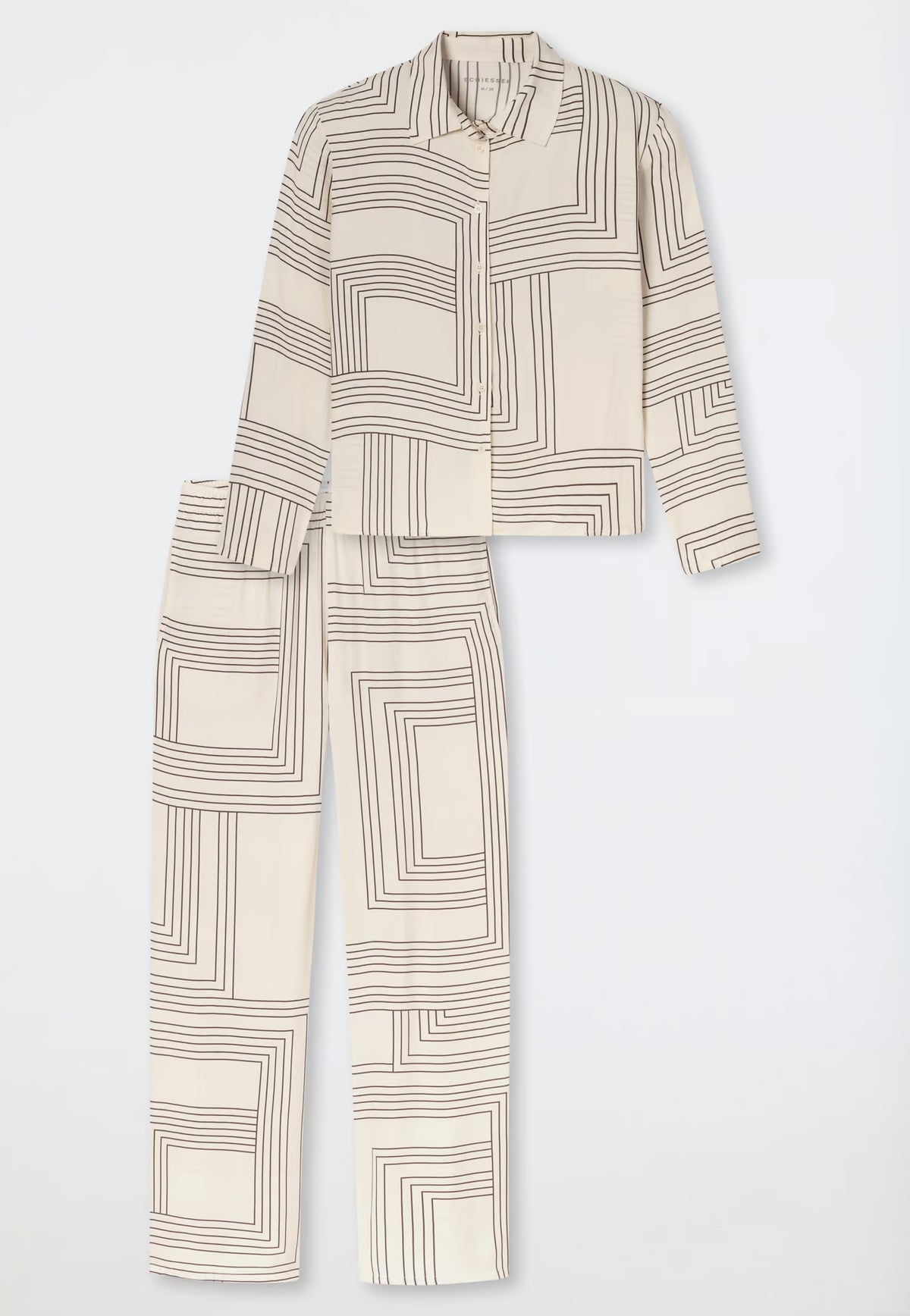 Schiesser Pyjama lang 183891