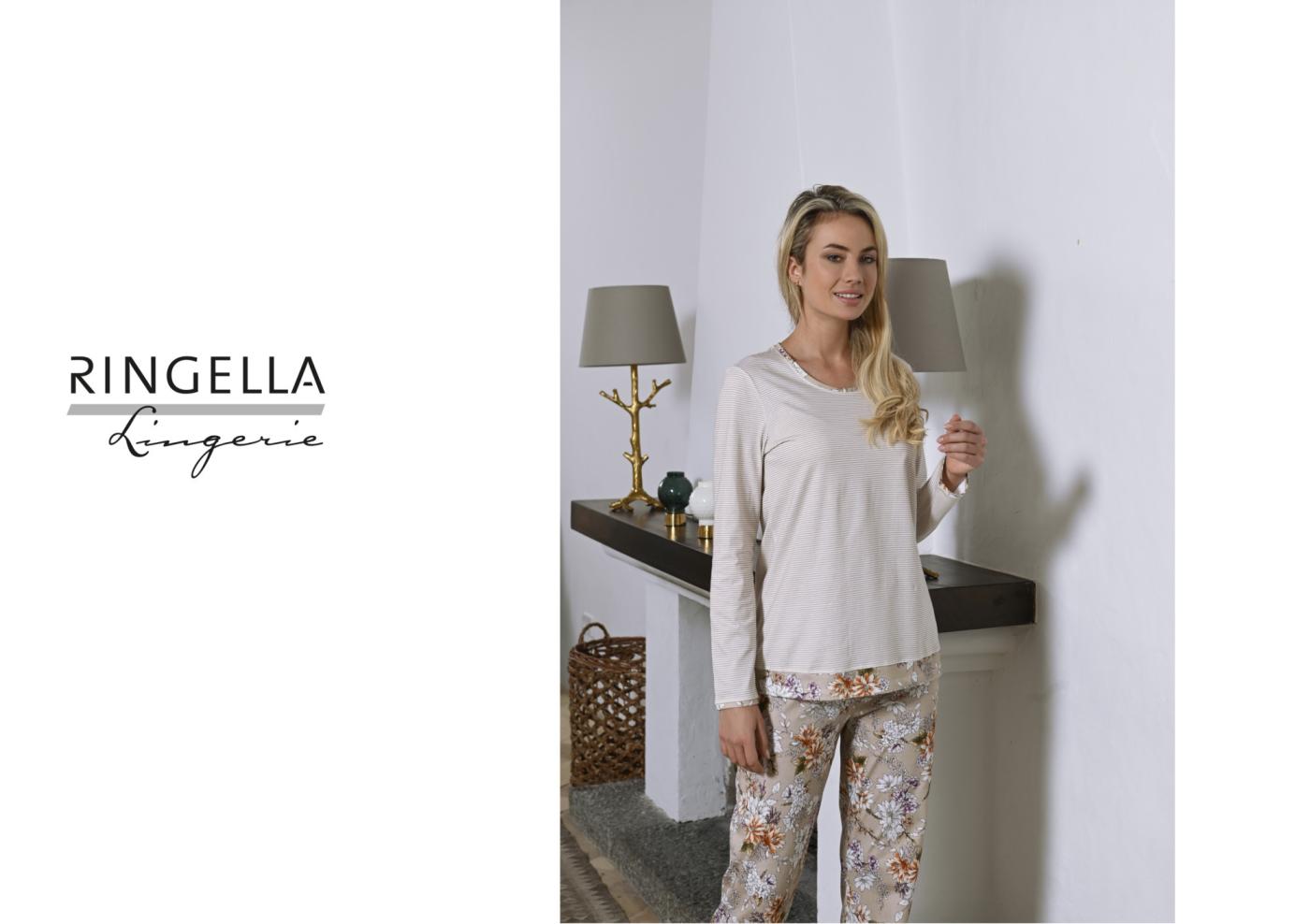 Ringella 3561221 Pyjama im Mustermix