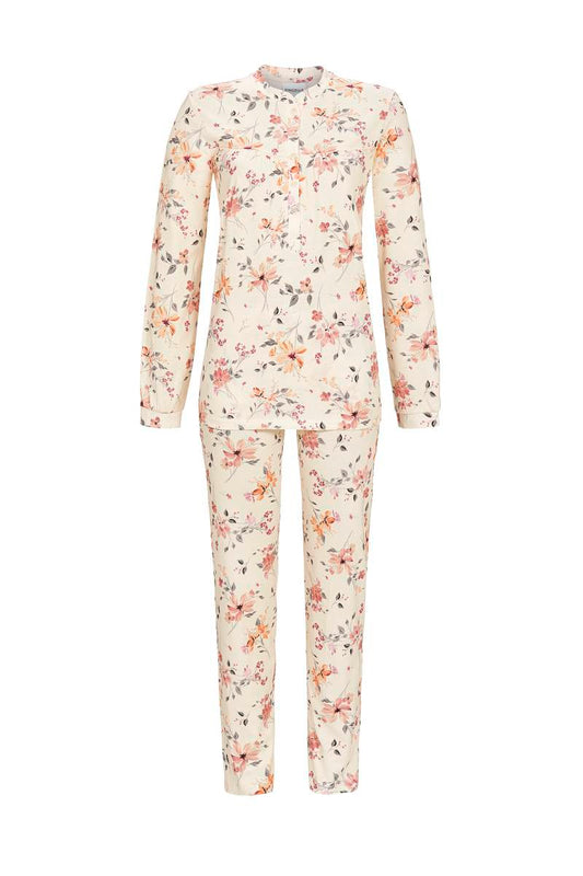 Ringella 4511244 Pyjama mit Blumendessin