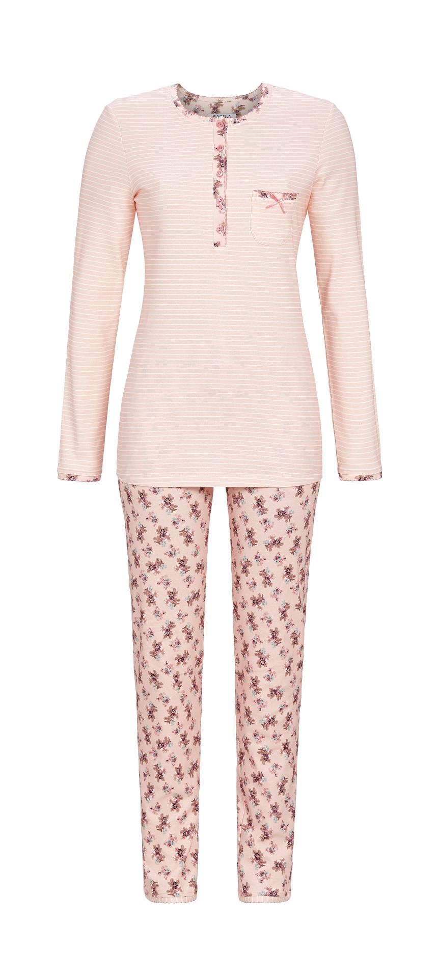 Ringella 4561203 Pyjama mit Knopfleiste