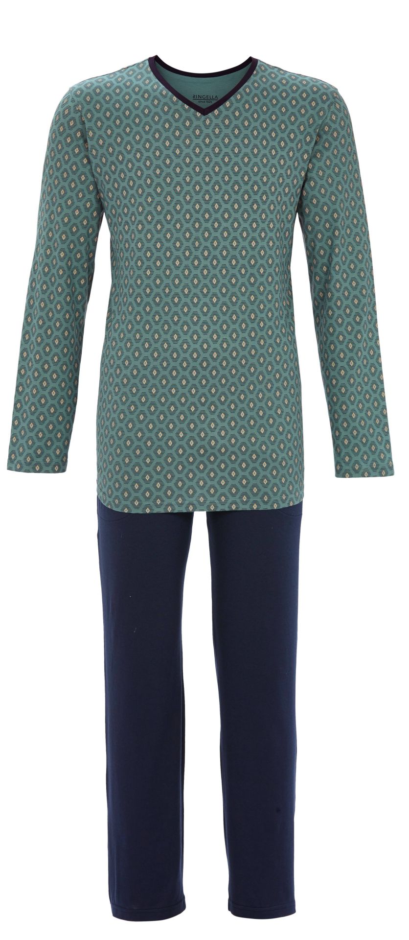 Ringella 5541203 Pyjama mit V-Ausschnitt