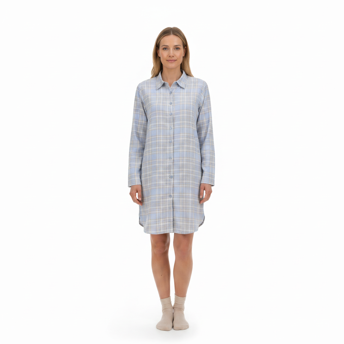 Ringella 6517039 Nachthemd aus Flanell