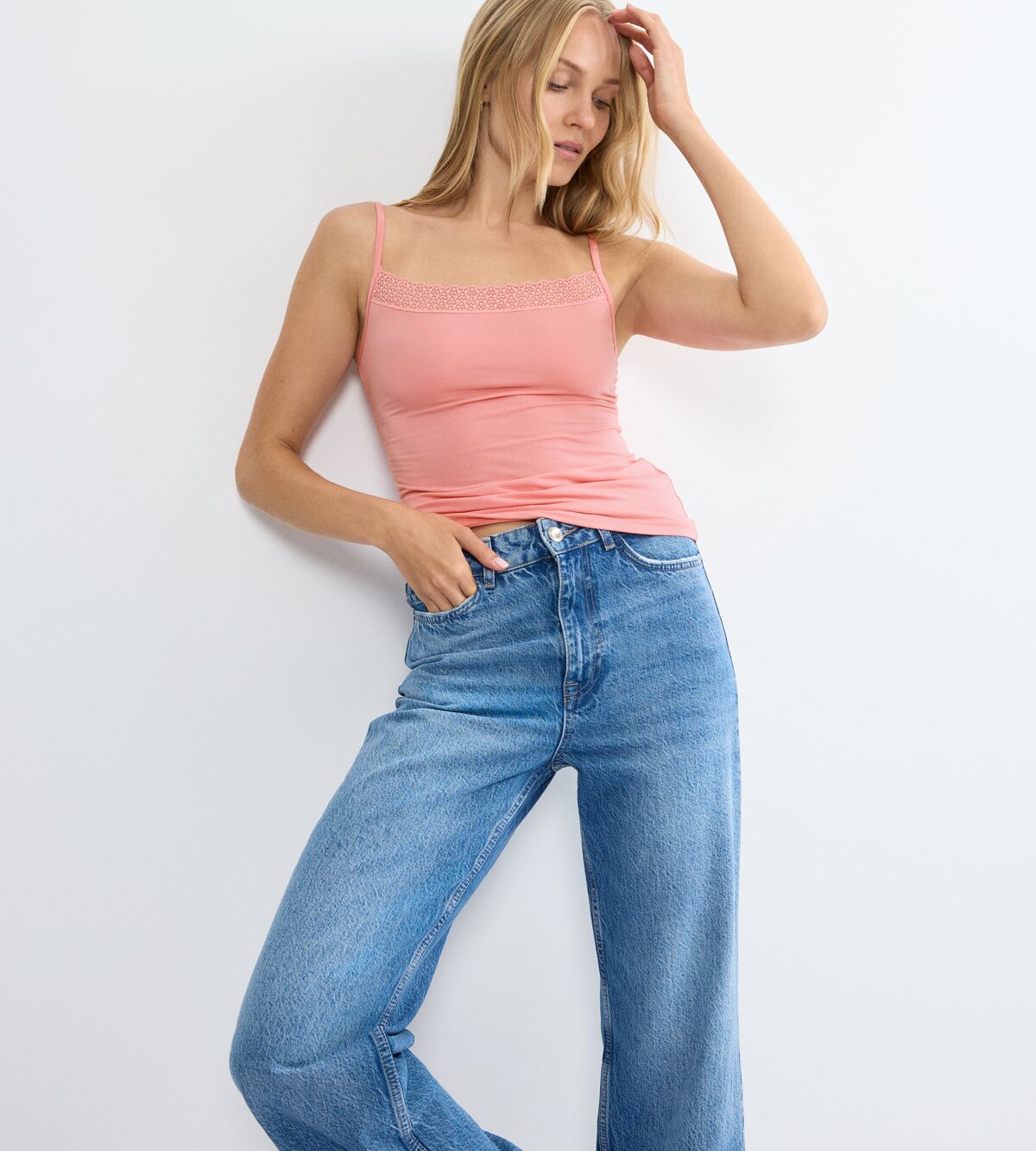 Triumph Feel of Modal Spaghetti Top